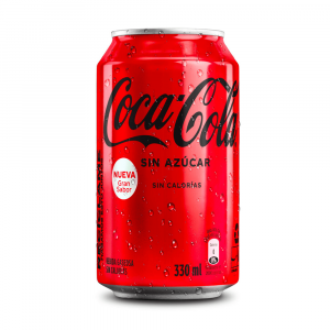 Coca Cola En Lata Sin Azúcar
